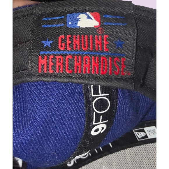 New Era 9FORTY Texas Rangers Hat Mens Blue MLB Adjustable Baseball Cap - Picture 5 of 8